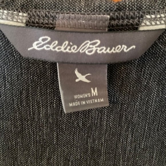 Eddie Bauer Black Lightweight Jacket Size Medium - Picture 3 of 3